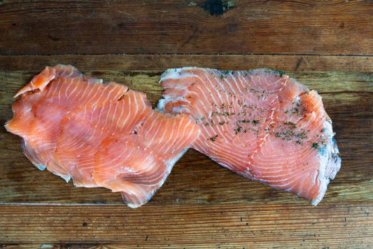 kallrökt och gravad lax