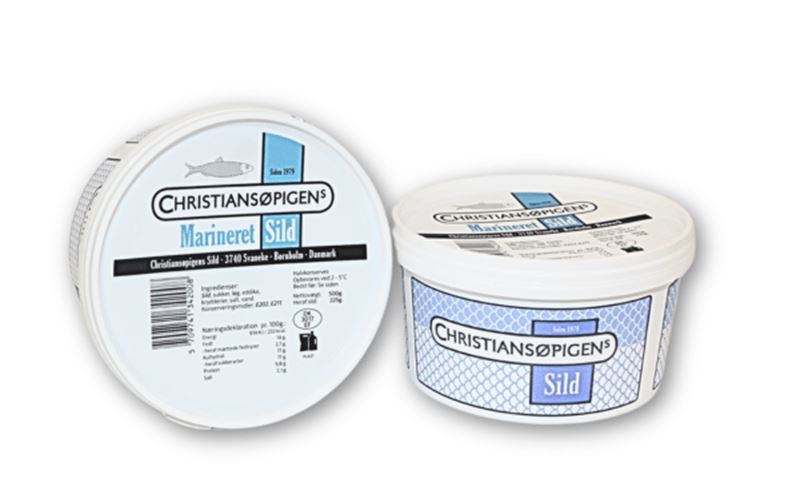 Christianøpigens marineret sild  225gr